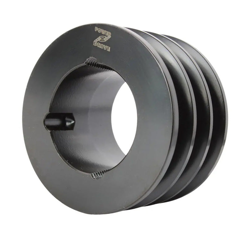 112X3SPB 112mm Pitch Diameter SPB Section Tapered Locking Bush Type Pulley with 3 Grooves (Bush not Incl.)