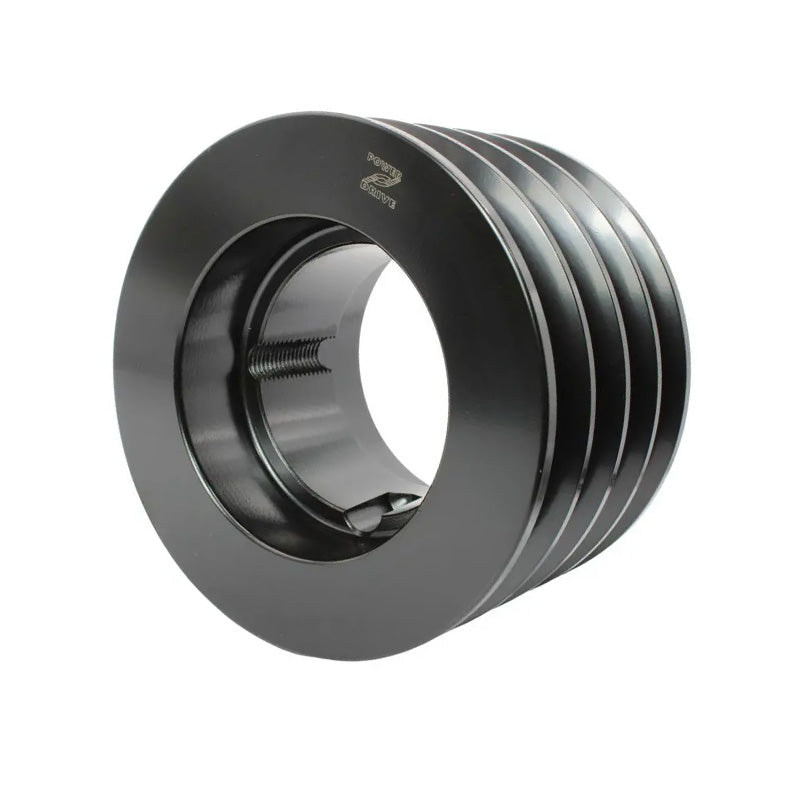 190X4SPB 190mm Pitch Diameter SPB Section Tapered Locking Bush Type Pulley with 4 Grooves (Bush not Incl.)