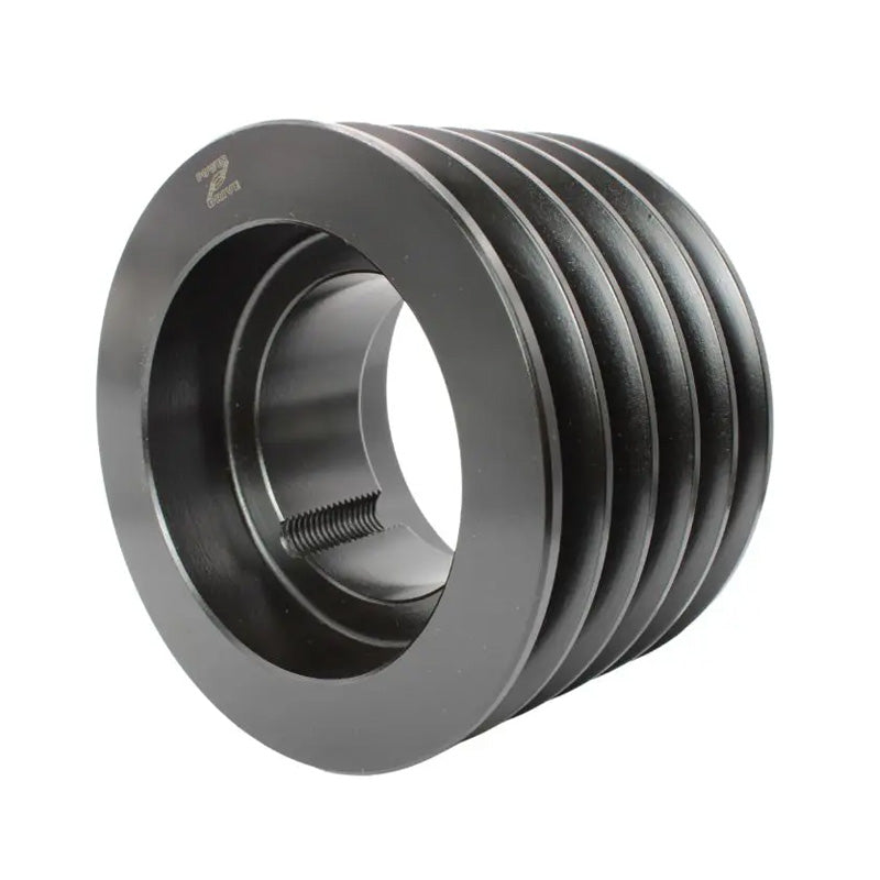 PowerDrive 250X5SPB 250mm Pitch Diameter SPB Section Tapered Locking Bush Type Pulley with 5 Grooves (Bush not Incl.) - Allow 2-3 Days