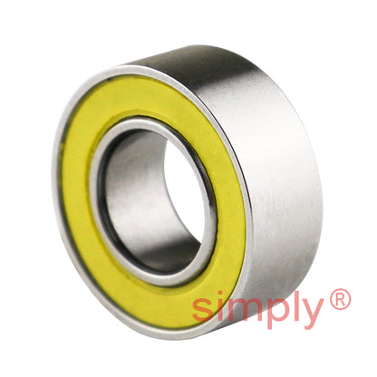 SR1882RSCB Budget Rubber Sealed Imperial Stainless Steel Deep Groove Ball Bearing 1/4x1/2x3/16 inch