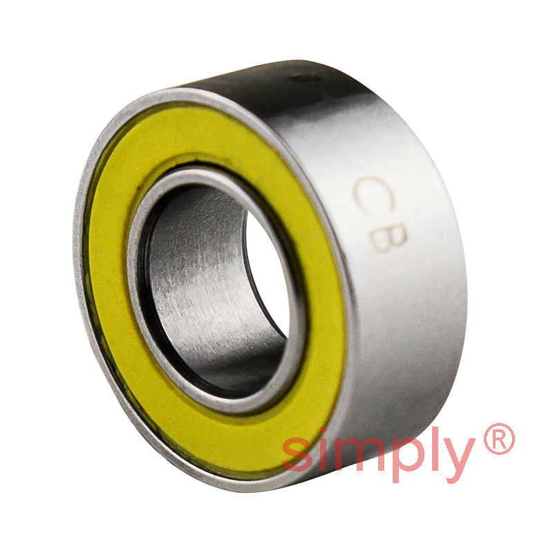 SR1882RSCB Budget Rubber Sealed Imperial Stainless Steel Deep Groove Ball Bearing 1/4x1/2x3/16 inch