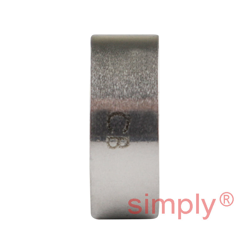 SR1882RSCB Budget Rubber Sealed Imperial Stainless Steel Deep Groove Ball Bearing 1/4x1/2x3/16 inch