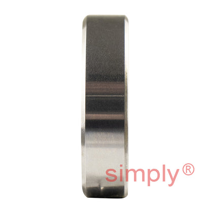 SR61/2 Budget Open Imperial Stainless Steel Deep Groove Ball Bearing 1/2x7/8x7/32 inch