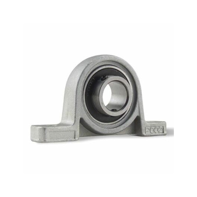 SSKP000 2 Bolt Corrosion Resistant Pillow Block with 10mm Bore Stainless Grub Screw Insert