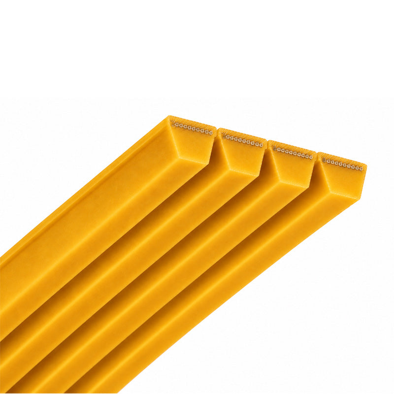 TB2-231 Megadyne Megarib Polyurethane Poly V-Belt 231mm/9.1 inch Length - 4 Ribs