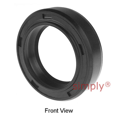 15x25.5x4.5mm Nitrile Rubber Double Lip Rotary Shaft Oil Seal TC / R23 - Allow 2-3 Days