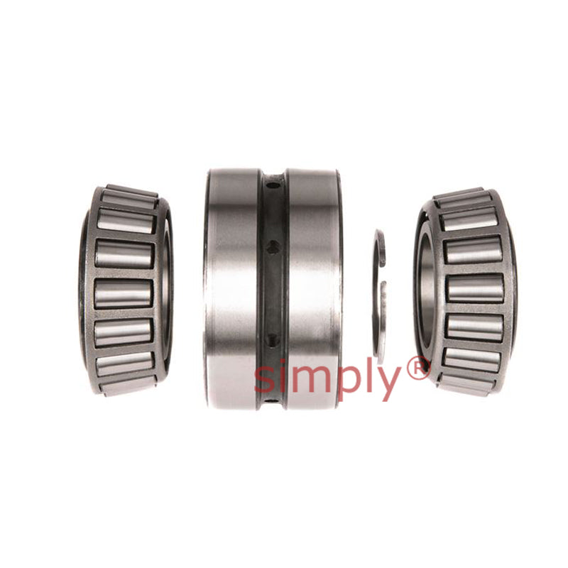Timken HM124646/HM124618XD TDO Double Outer Race Taper Roller Bearing 4.6875x7.6875x5.385x5.625 inch