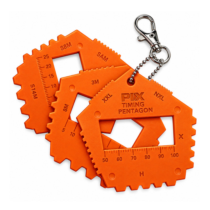 PIX Pentagon Timing Belt Wear Gauge Tool