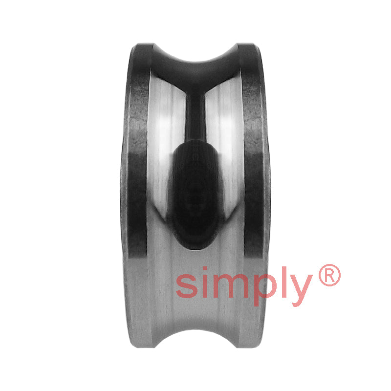 Budget LFR5206-202RS Yoke Type Track Roller with U Groove 25x72x23.8/25.8mm