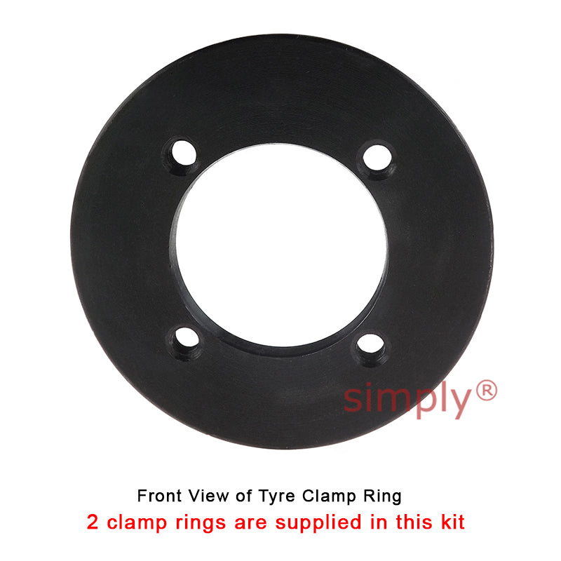 Major Brand F40H/F40F Inner/Outer Facing Taper Bores Type Tyre Drive Coupling Assembly with Natural Rubber Tyre