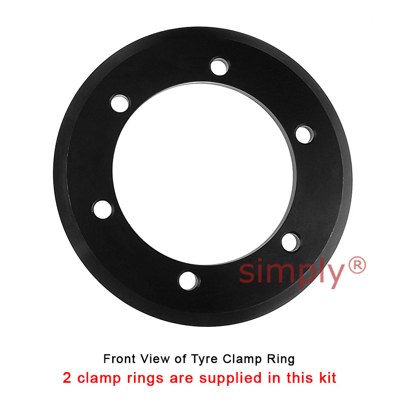 Major Brand F80F/F80F Inner Facing Taper Bores Type Tyre Drive Coupling Assembly with Fire Resistant Antistatic (F.R.A.S) Tyre
