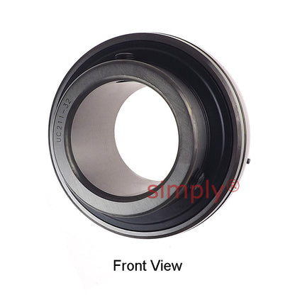 UC211-32 Imperial Bearing Insert with 2 inch Bore 100mm Outside Dia