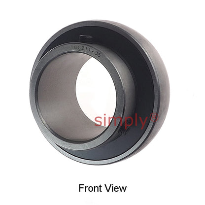 UC211-35 Imperial Bearing Insert with 2-3/16 inch Bore 100mm Outside Dia