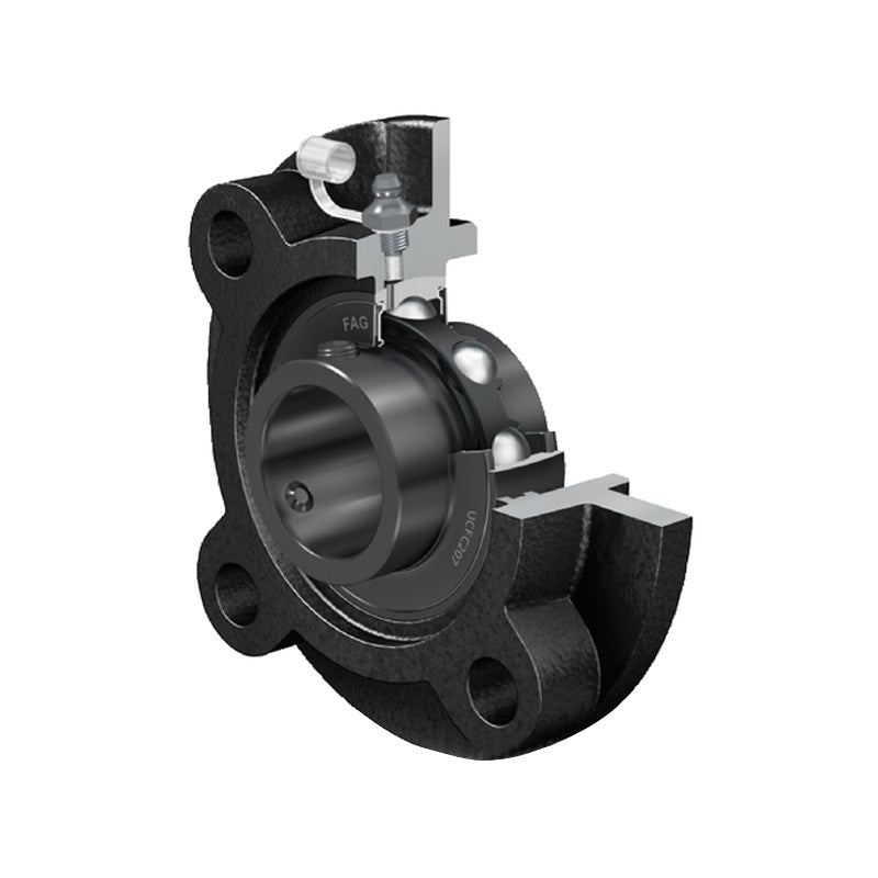 FAG UCFC201-J7 Flanged Housing Unit - Allow 1-2 Days - Contact Us For Faster Delivery