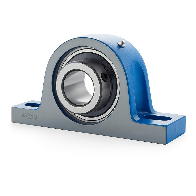 Major Brand UCP315T-75M Metric Steel Two Bolt Pillow / Plummer Block Housing with 75mm Bore Insert - Allow 3-4 Weeks