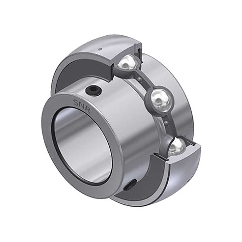 SNR UCX08-24G2 Imperial Full Width Spherical Outer Bearing Insert 1-1/2 inch Bore 85mm Outside Diameter with Grub Screws - Allow 2-3 Days