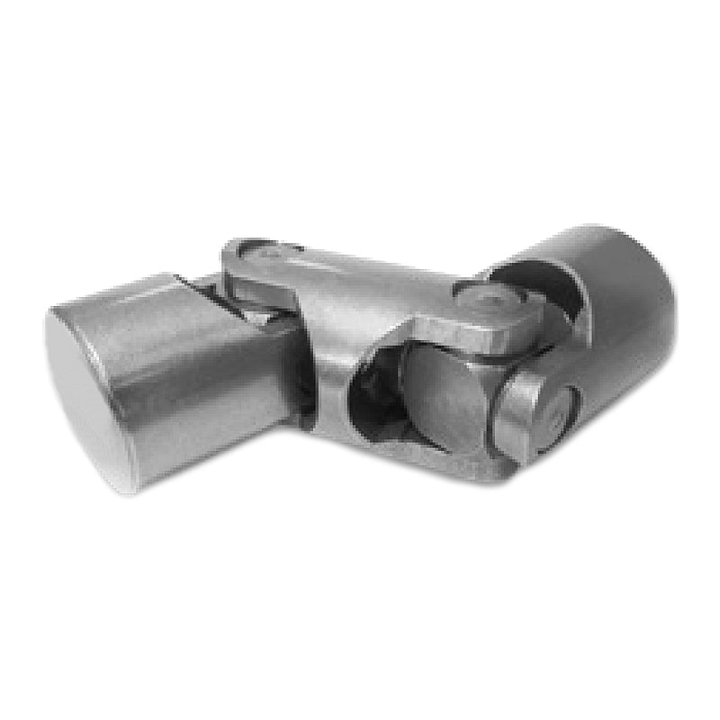 Branded UJDPL42XSOL Steel Unbored Long Universal Double Joint with Plain Bearing and Solid Ends 42x162mm