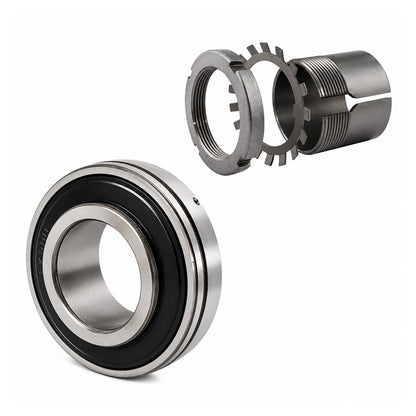 UK213/HE2313 Taper Bore Bearing Insert and Sleeve Fits 2-1/4 inch Shaft
