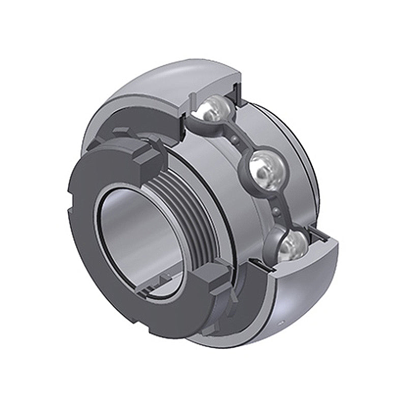 SNR UK310G2H-27 Imperial Full Width Spherical Outer Bearing Insert 1-11/16 inch Bore 110mm Outside Diameter with Adapter Sleeve - Allow 2-3 Days