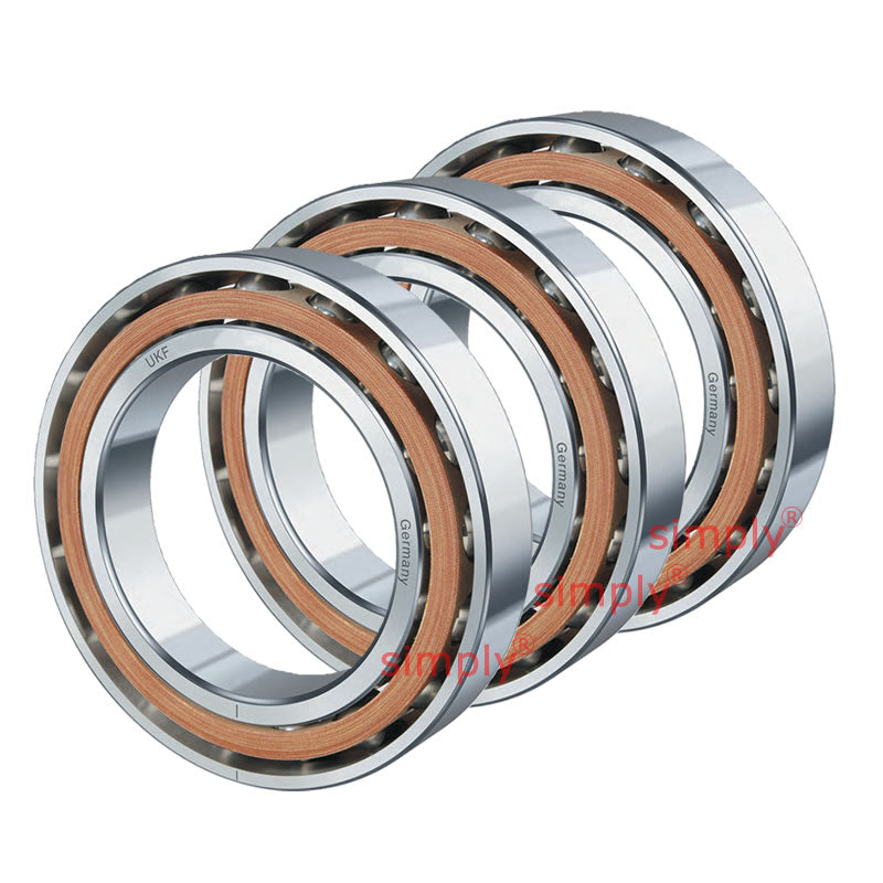 UKF 719USSC20A2100DBM Super Precision Single Row Angular Contact Spindle Bearing 20x37x9mm