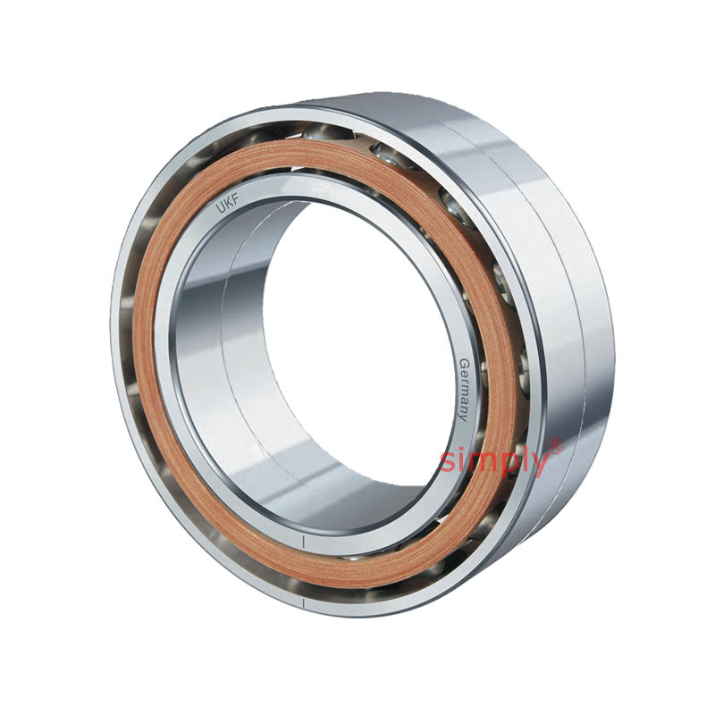 UKF 719USO55A21IIS Super Precision Double Row Angular Contact Spindle Bearing 55x80x26mm