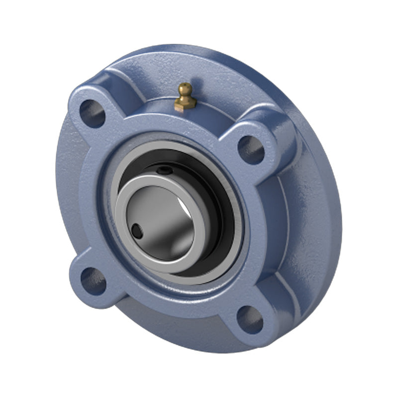 UKFC209/HA2309 Imperial Four Bolt Cast Iron Round Flanged Housing Insert and Adaptor Sleeve Fits 1-7/16 inch Shaft