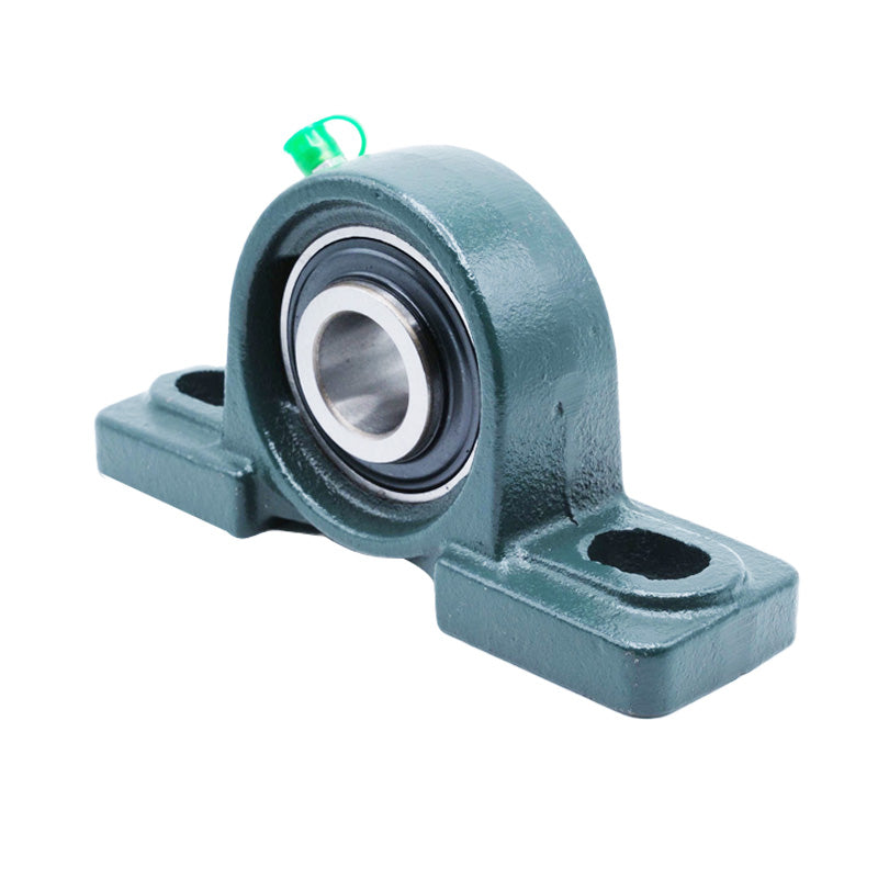 UKP208 Metric Cast Iron Two Bolt Pillow / Plummer Block Housing with 40mm Tapered Bore Insert (Requires Adaptor Sleeve - Sold Seperately)