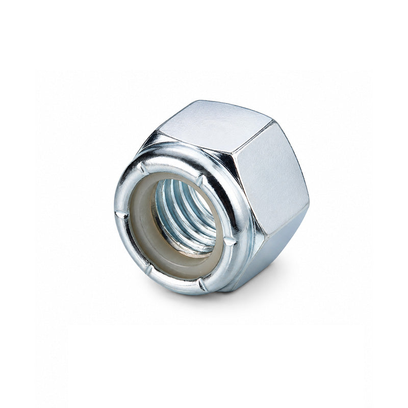 Unifix M42x60 - Class 6 Steel Insert Nut DIN 985 with 4.5mm Pitch and Bright Zinc Plated Finish - Allow 2-3 Days