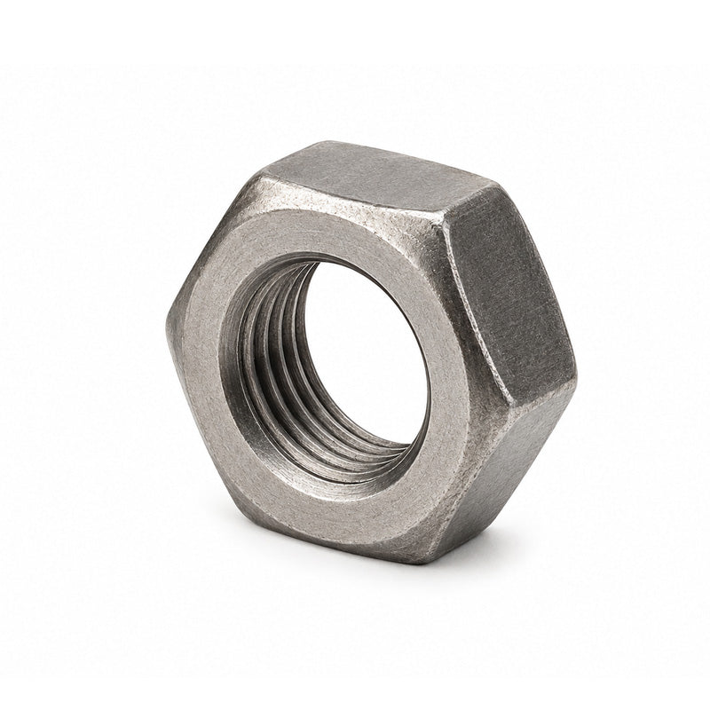 Unifix 3/8-24 UNFx0.562 - Grade 1 Steel Lock Nut BS 1768 with 24 TPI Pitch and Plain Finish - Allow 2-3 Days