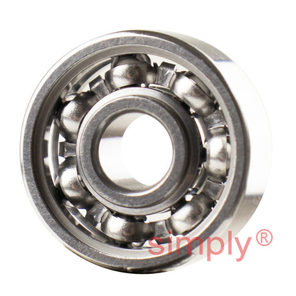 EZO W624 Stainless Steel Deep Groove Ball Bearing Open Type 4x13x5mm