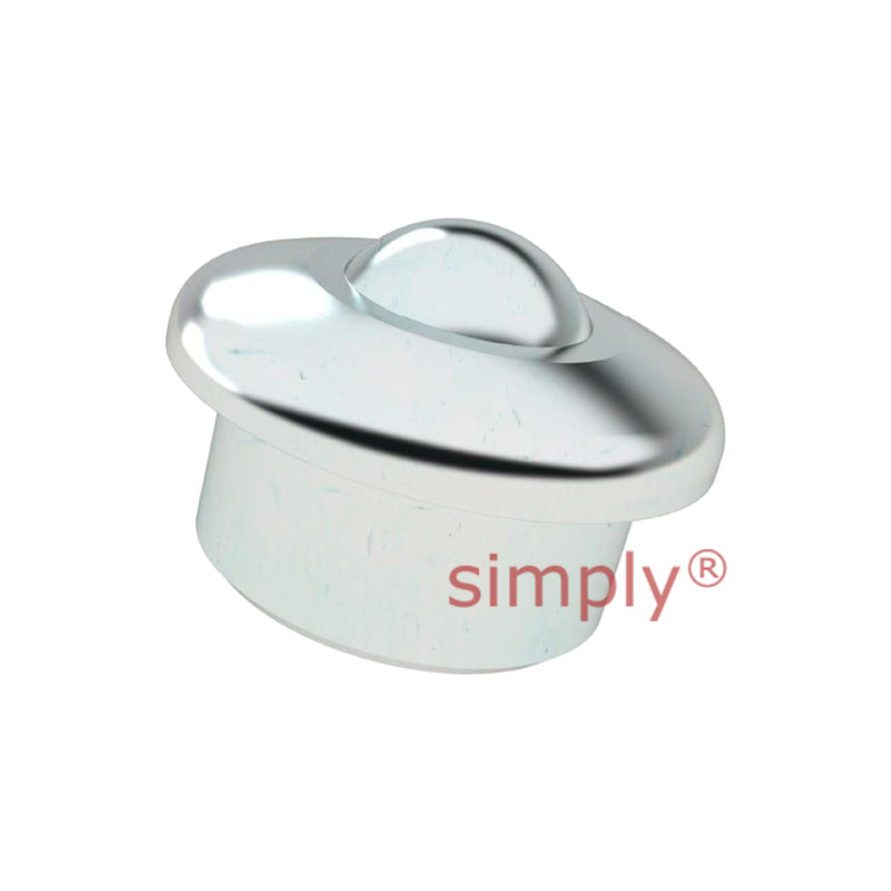 High-Performance Medium Duty Ball Transfer Unit with 44.5mm Stainless Steel Ball - Load Capacity 335kg - Allow 2-3 Days
