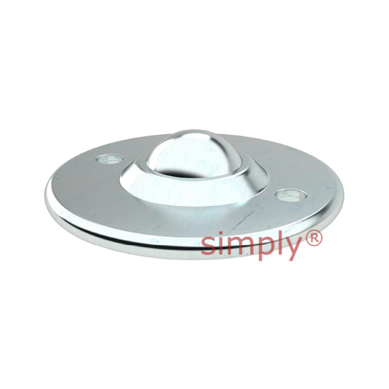 High-Performance 2 Bolt Dish Surface Mount Ball Transfer Unit with 15.8mm Steel Ball - Allow 2-3 Days