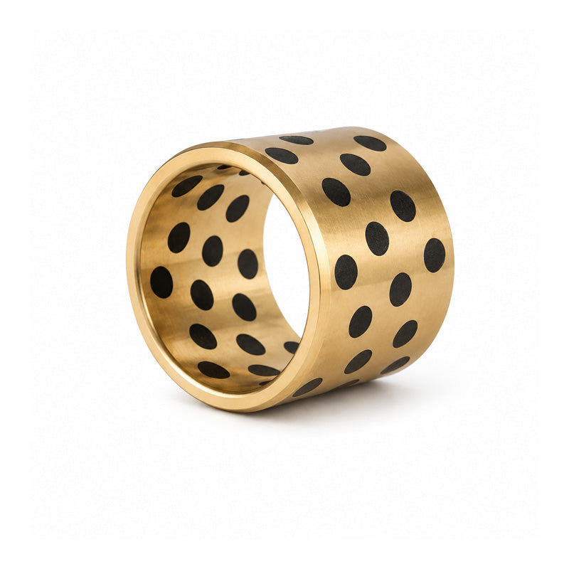 WMO152116 Plain Oilless Bronze Bush 15x21x16mm