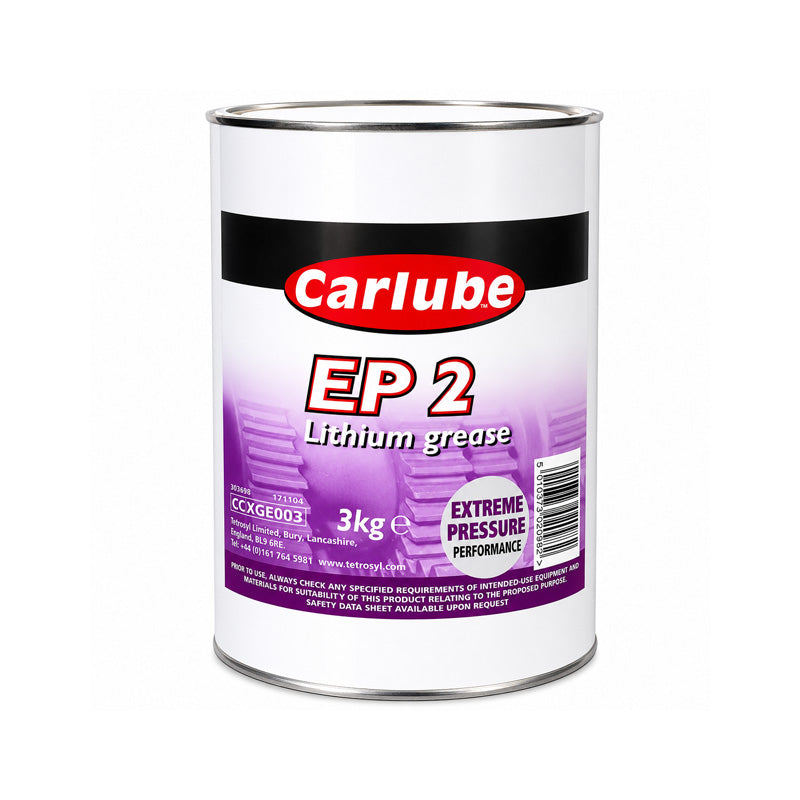 Carlube EP2 Lithium Grease 3kg