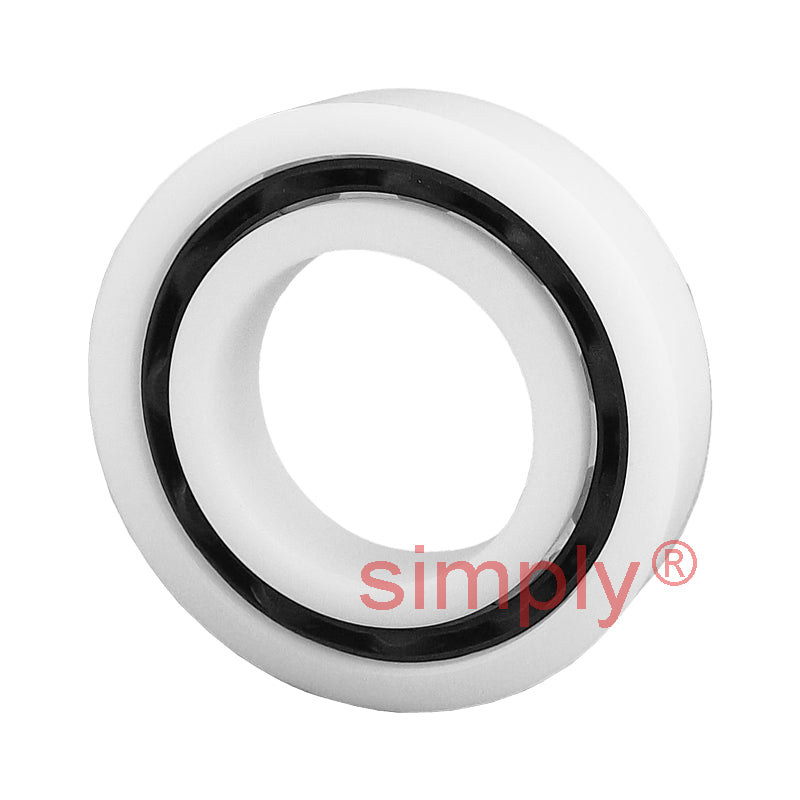 xiros xirodur BB608B18010ES Open Type Radial Groove Ball Bearing with PA Cage and Stainless Steel Balls 8x22x7mm