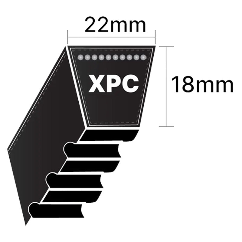 XPC3350 Pix XPC-Section Cogged V-Belt