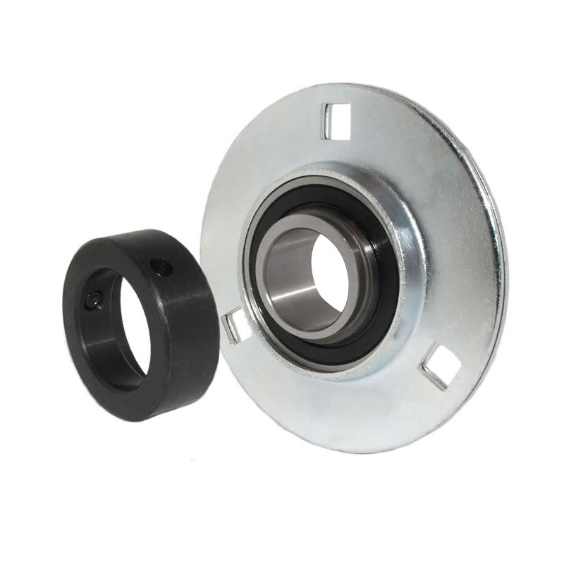 SKF PF30FM Pressed Steel Round Housing with Eccentric Locking Collar 30mm Insert 
