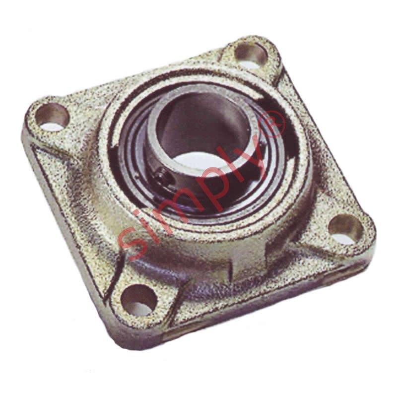 SKF FY40TFVA228 Y Bearing Four Bolt Square High Temperature Flange Unit Housing with Graphite Cage Insert for Metric Shaft 40mm