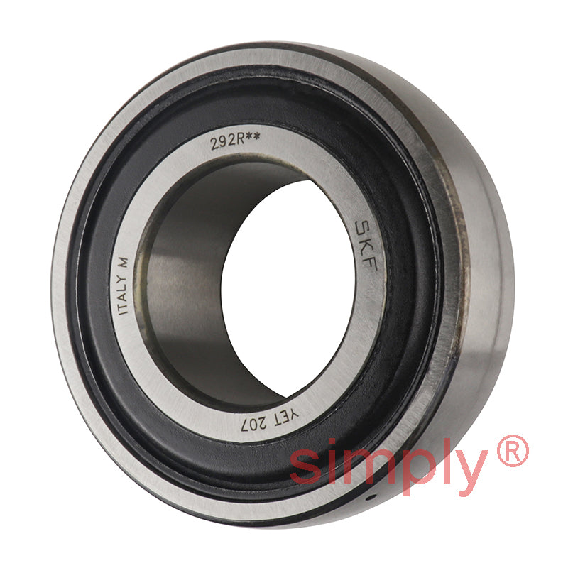 SKF YET207 Eccentric Locking Collar Bearing Insert with 35mm Bore 72mm Outside Diameter