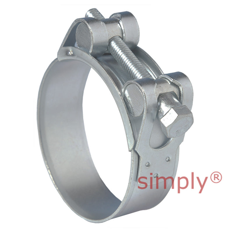 JSC226MS Zinc Plated Steel Jubilee Superclamp Clip Adjustment Range 214mm-226mm Band Width 25mm